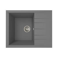 DISKHO 175000000183  - grå, Basics, glas/plast (62/21/50cm) - Respekta