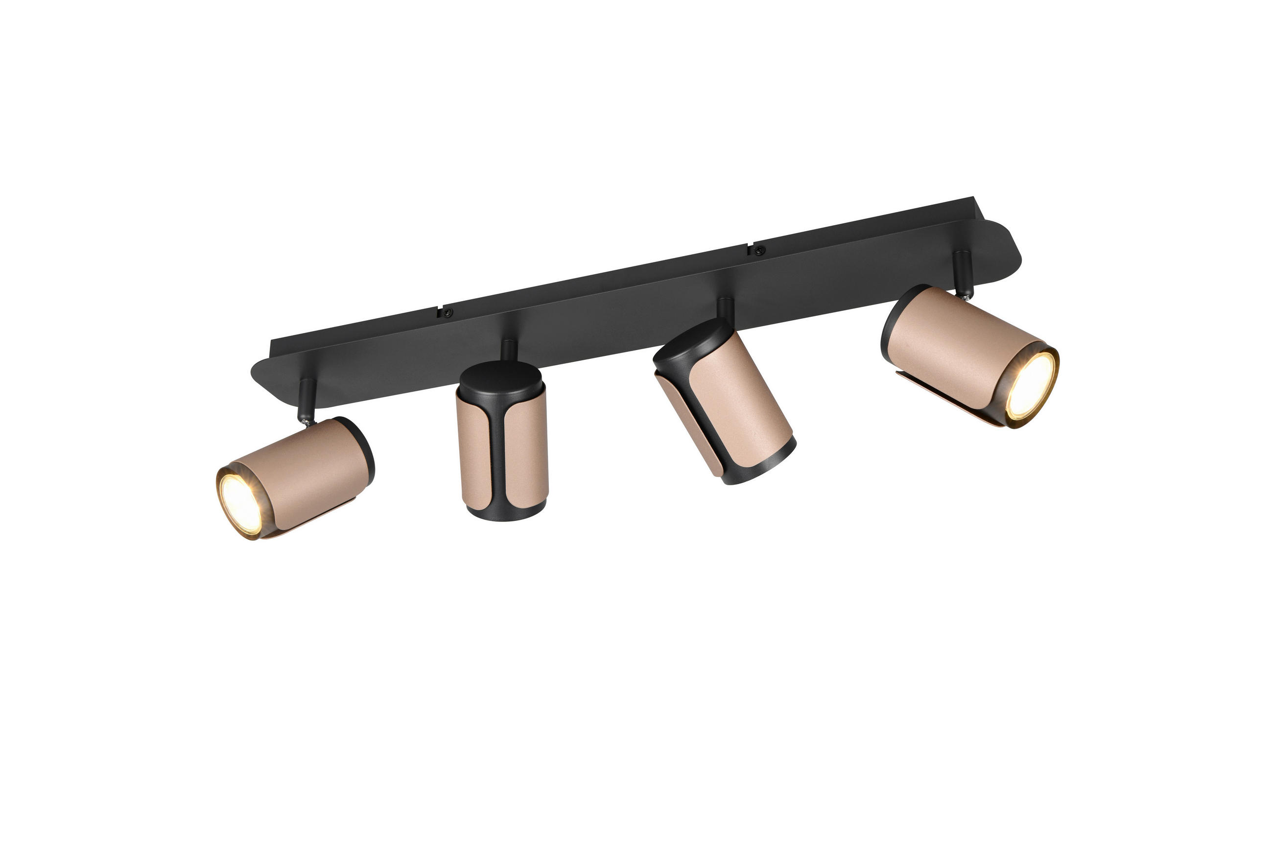 STRAHLER 56/16/12 cm   - Schwarz/Braun, Basics, Metall (56/16/12cm)