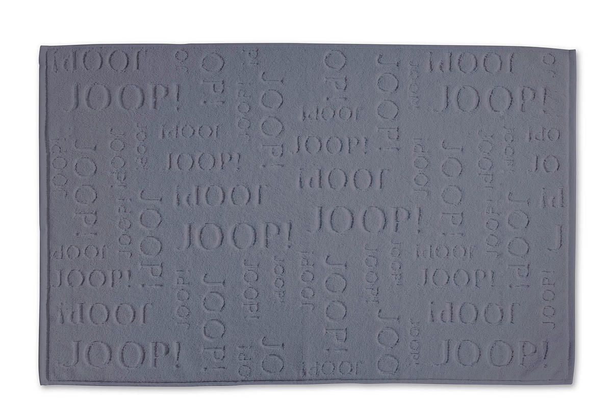 BADTEPPICH REPEAT Dunkelgrau 55/85 cm  - Dunkelgrau, Basics, Textil (55/85cm) - Joop!