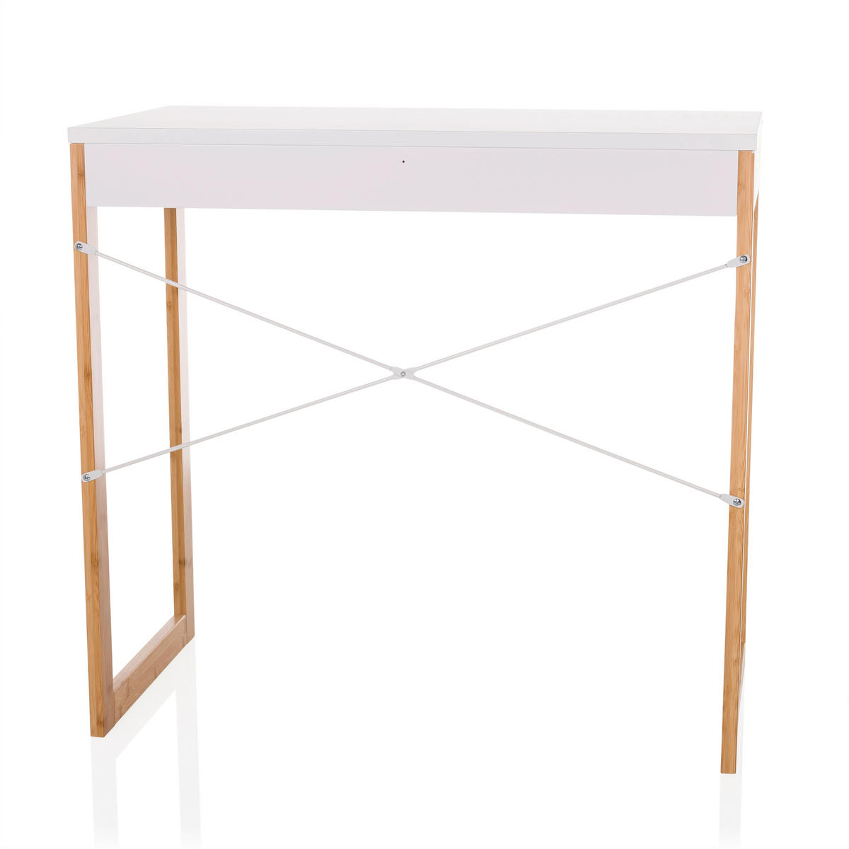 SKRIVBORD 80/75/42 cm  i vit  - vit, Modern, trämaterial/trä (80/75/42cm) - MID.YOU