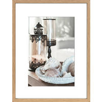 BILDERRAHMEN - Eichefarben, Basics, Glas/Holzwerkstoff (30/40cm)