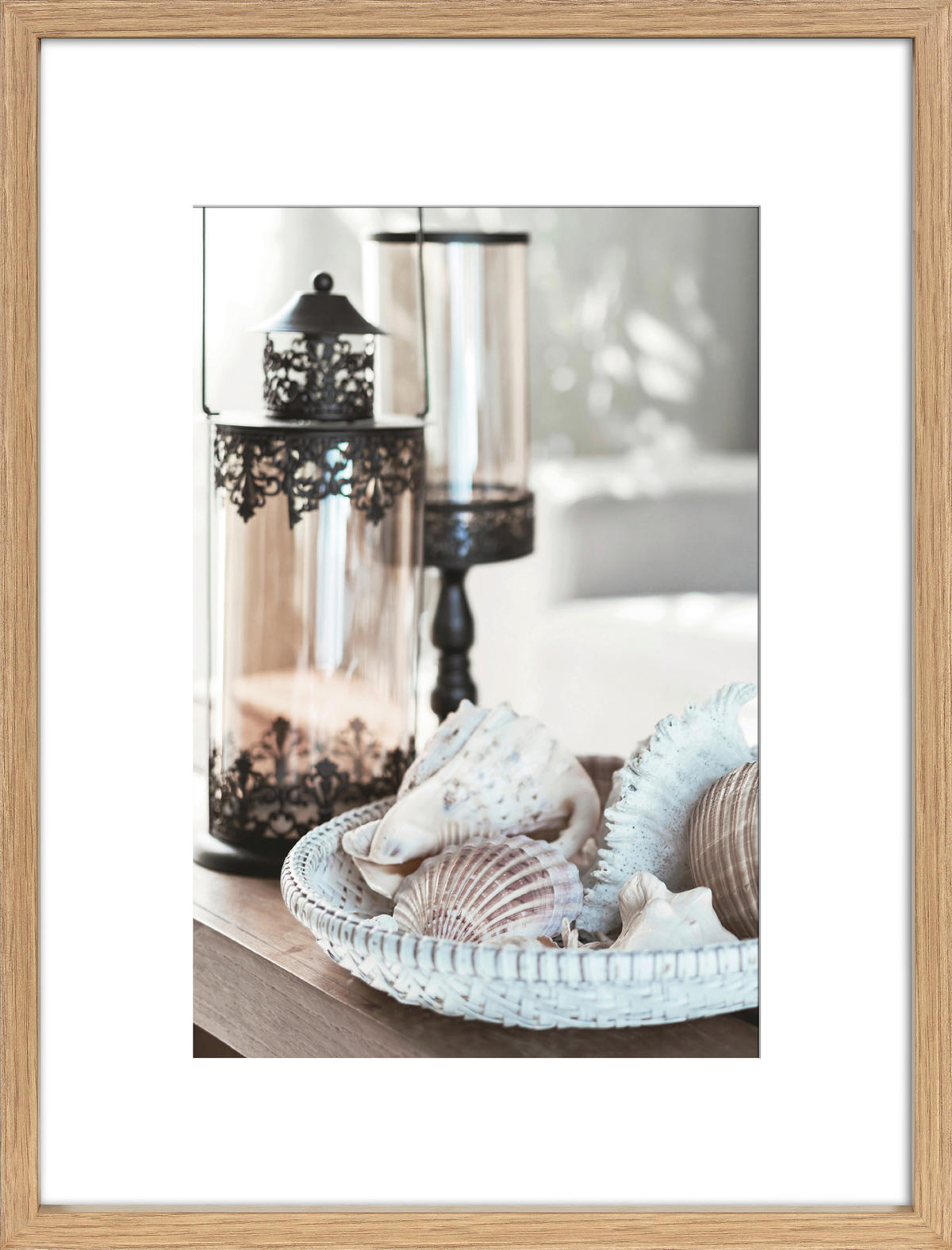 BILDERRAHMEN - Eichefarben, Basics, Glas/Holzwerkstoff (30/40cm)