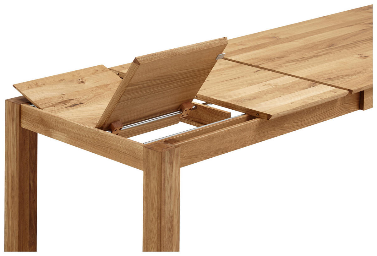 ESSTISCH Eichefarben rechteckig  ausziehbar  - Eichefarben, KONVENTIONELL, Holz (160-260/100/76cm) - Linea Natura
