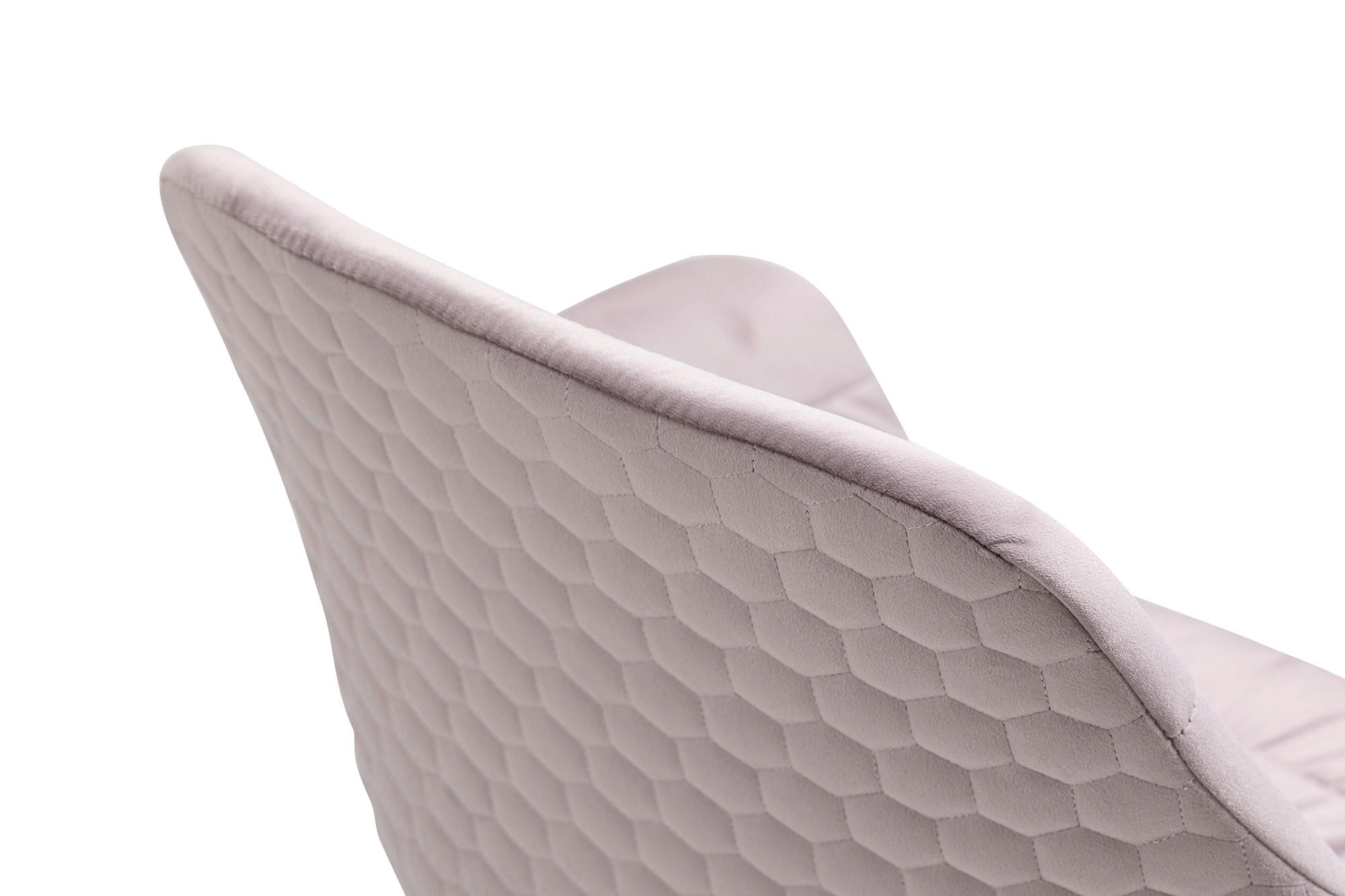 ARMLEHNSTUHL  in Samt  - Schwarz/Rosa, MODERN, Textil/Metall (63/81,5/61cm) - Livetastic