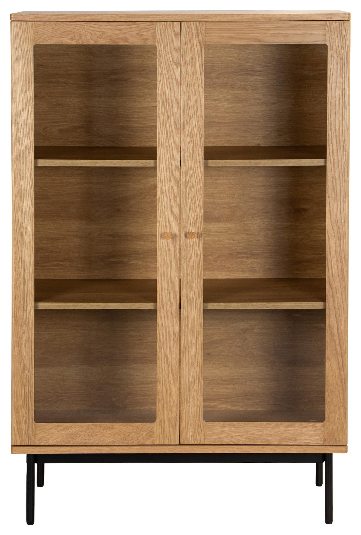 HIGHBOARD  in 90/140/40 cm  - Klar/Schwarz, Design, Glas/Holz (90/140/40cm) - MID.YOU