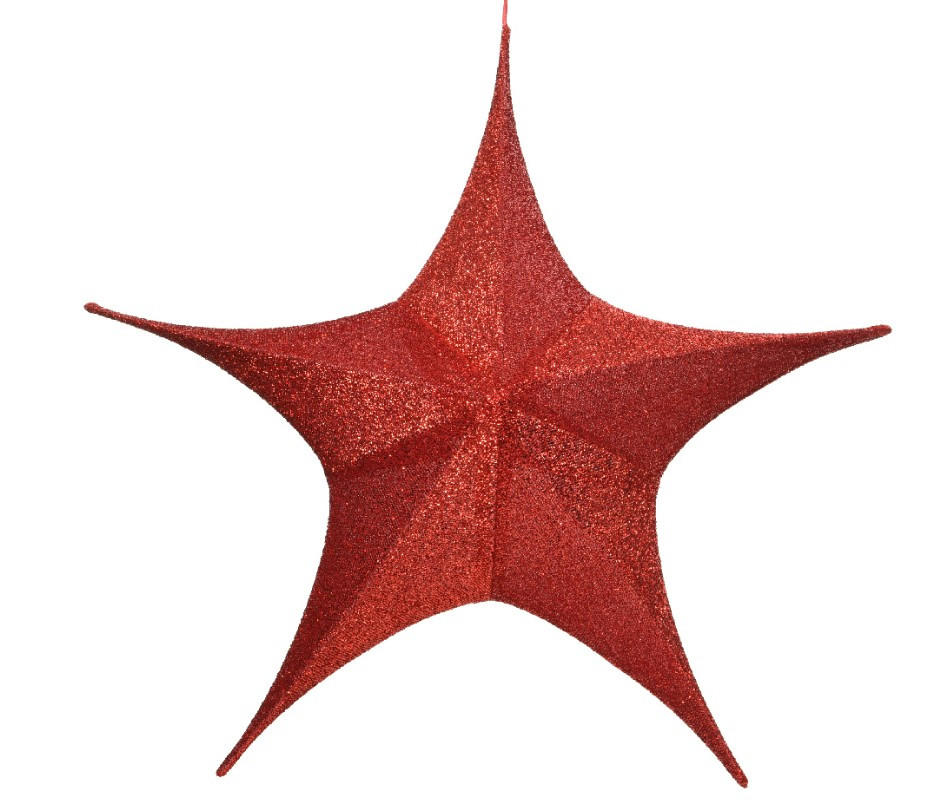 DEKOHÄNGER  - Rot, Design, Kunststoff (80/2cm) - X-Mas