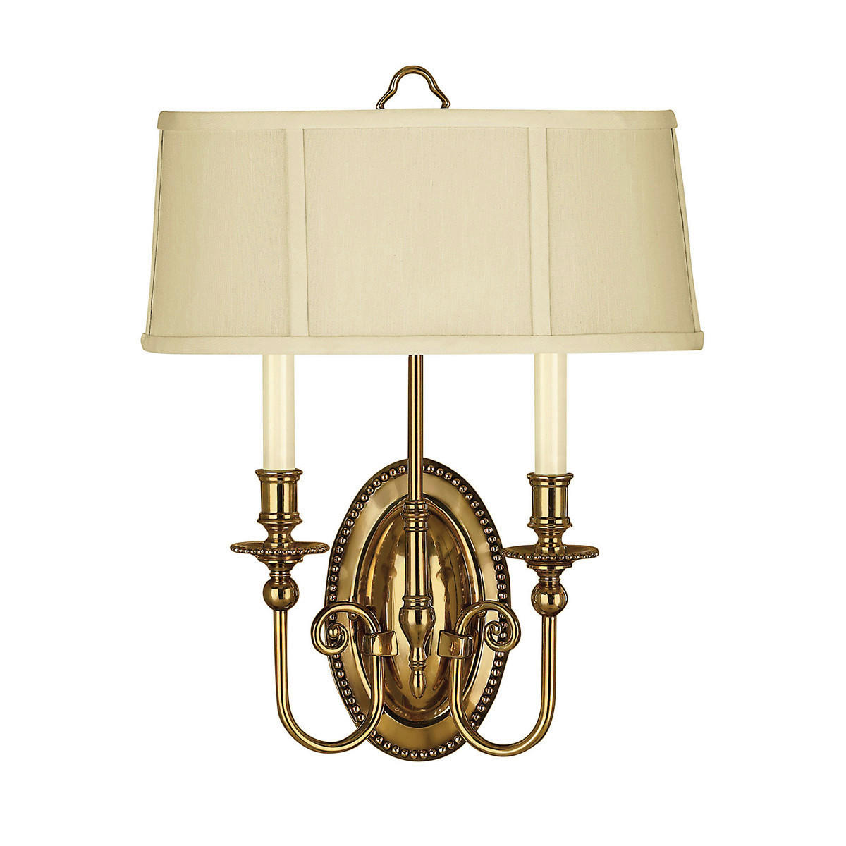 WANDLEUCHTE Elstead Cambridge 36.6/11,2/44,8 cm   - Messingfarben, KONVENTIONELL, Metall (36.6/11,2/44,8cm) - Elstead Lighting