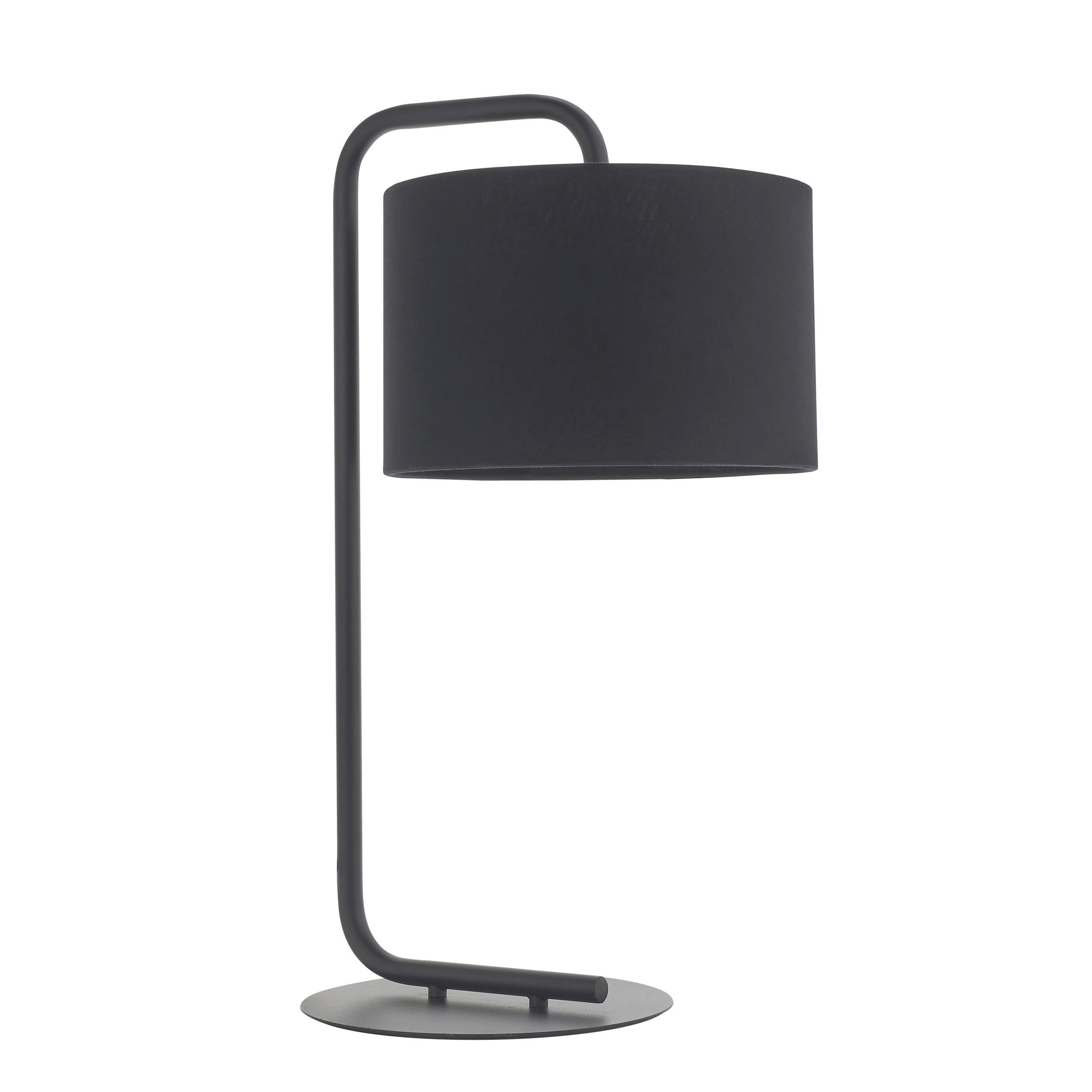 TISCHLEUCHTE 29/23/50 cm   - Schwarz, Basics, Textil/Metall (29/23/50cm) - ENDON