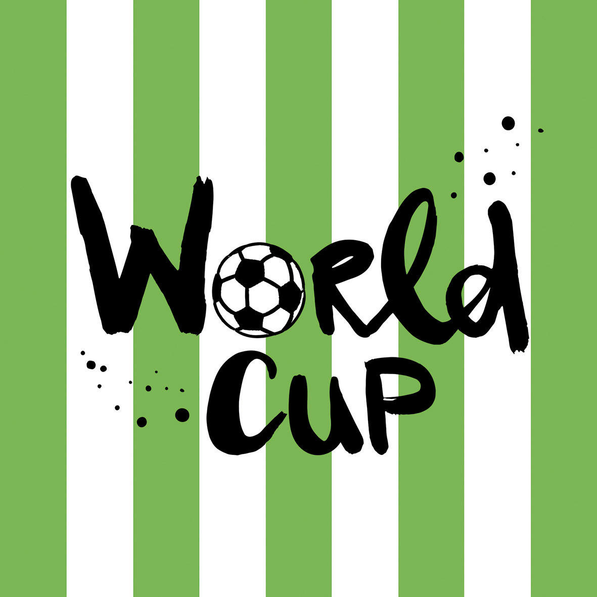 SERVIETTE  17.5/17.5 cm   - Multicolor, Basics, Papier (17.5/17.5cm) - PPD