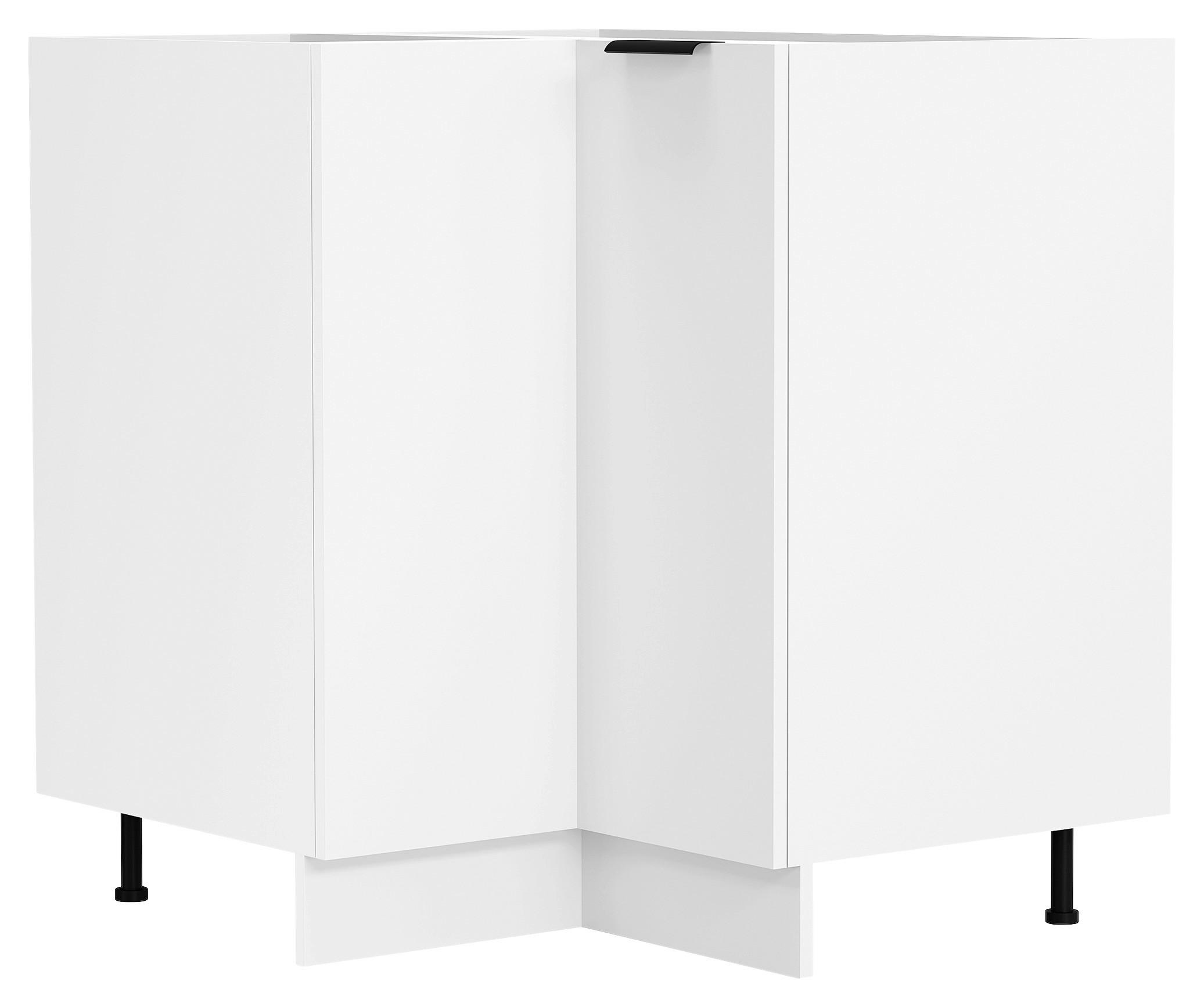 HÖRNBÄNKSKÅP 76/93/76 cm i vit 93/76/76 cm