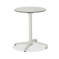 BISTROTISCH Metall, Kunststoff 60/60/73 cm  - Beige/Grauweiss, Design, Kunststoff/Metall (60/60/73cm)