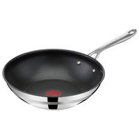 WOKPFANNE 28 cm  - Schwarzchrom, Basics, Metall (28cm) - Tefal