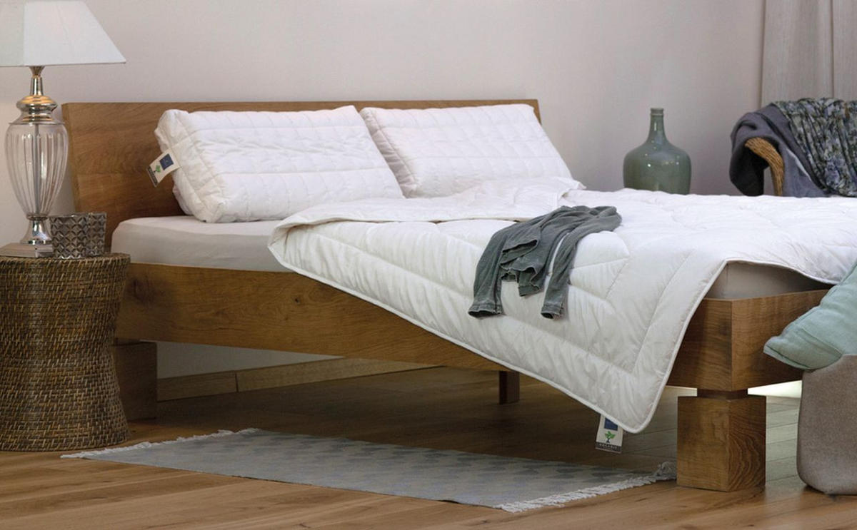 NACKENSTÜTZKISSEN  40/80 cm  - Creme, Basics, Naturmaterialien (40/80cm) - Billerbeck