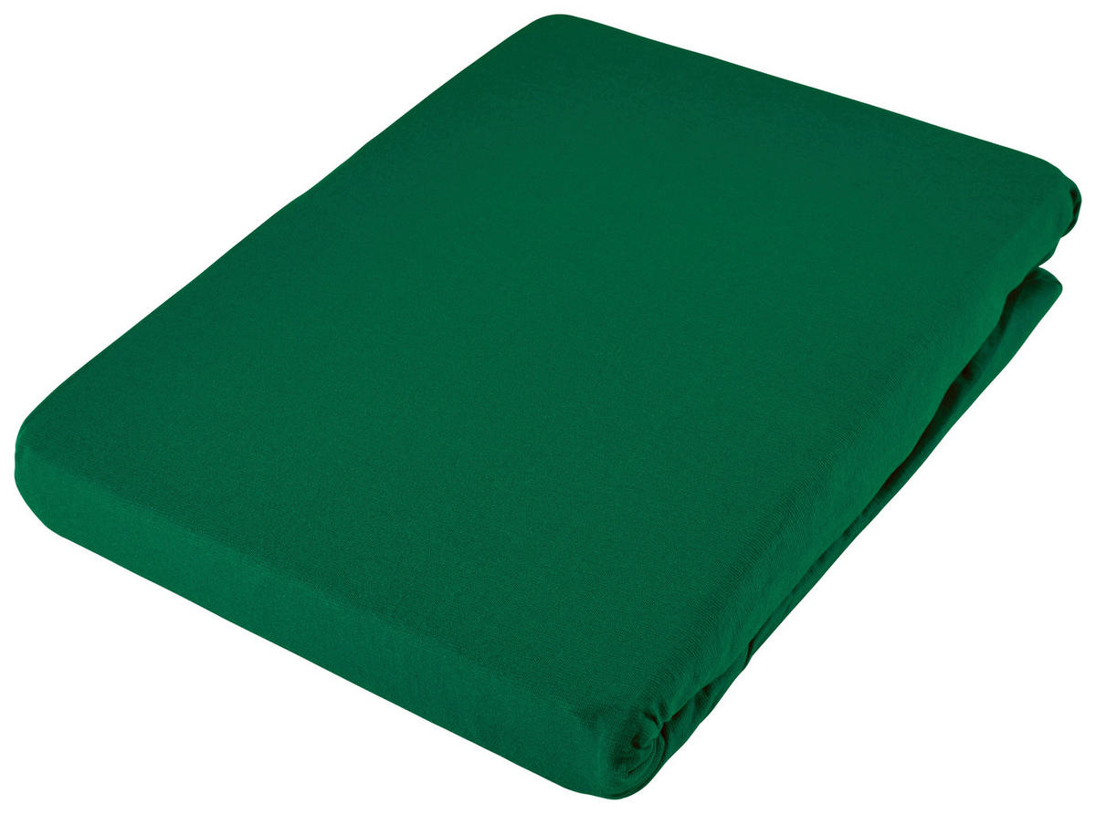 PLAHTA S GUMICOM 150/200 cm  ELASTO COMFORT  - tamno zelena, Basics, tekstil (150/200cm) - Fleuresse