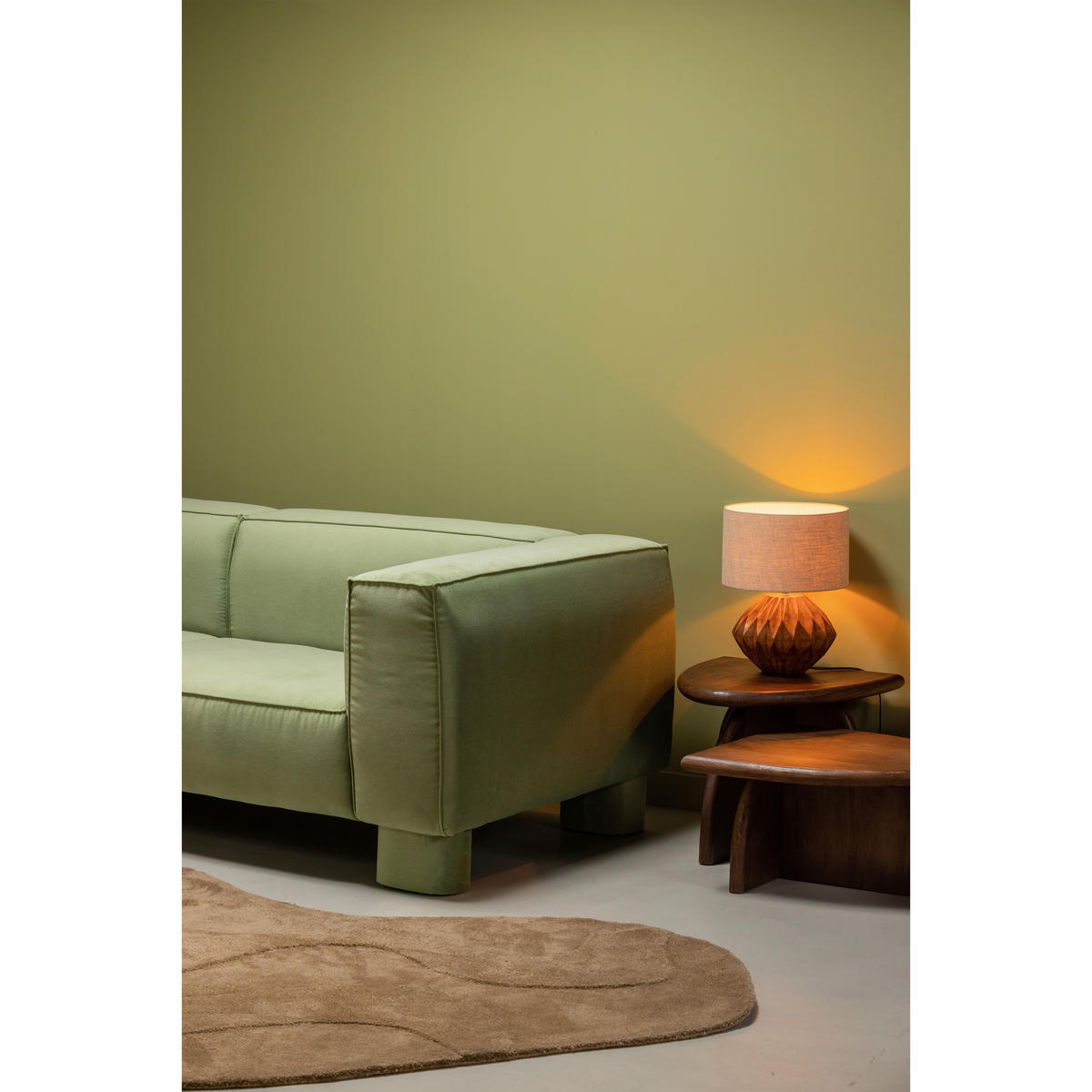 TEPPICH 170/240 cm Alya Braun organisch  - Braun, Basics, Textil (170/240cm)