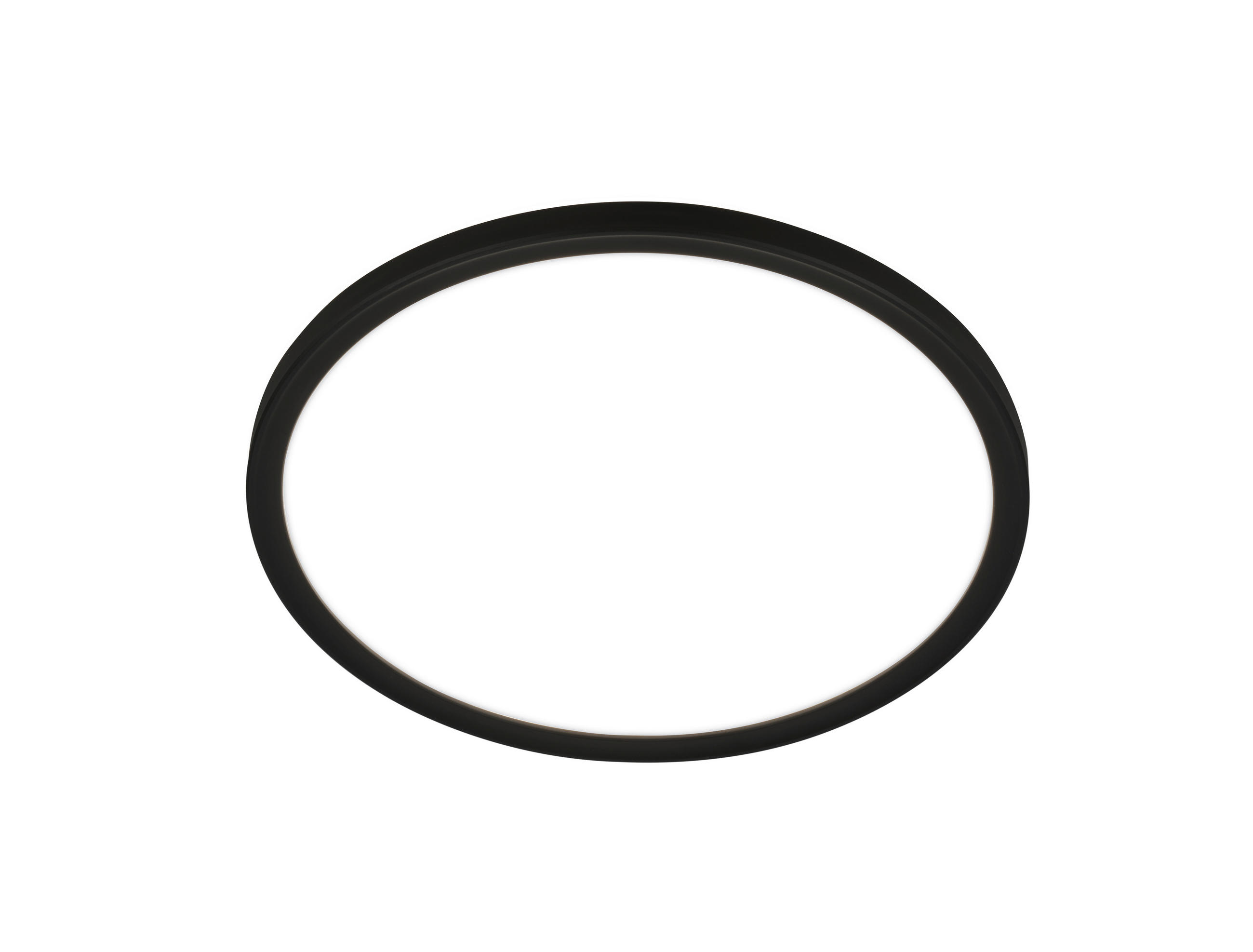 LED PLAFONJERA ZA KUPATILA - crna, Konvencionalno, plastika (29/3cm)