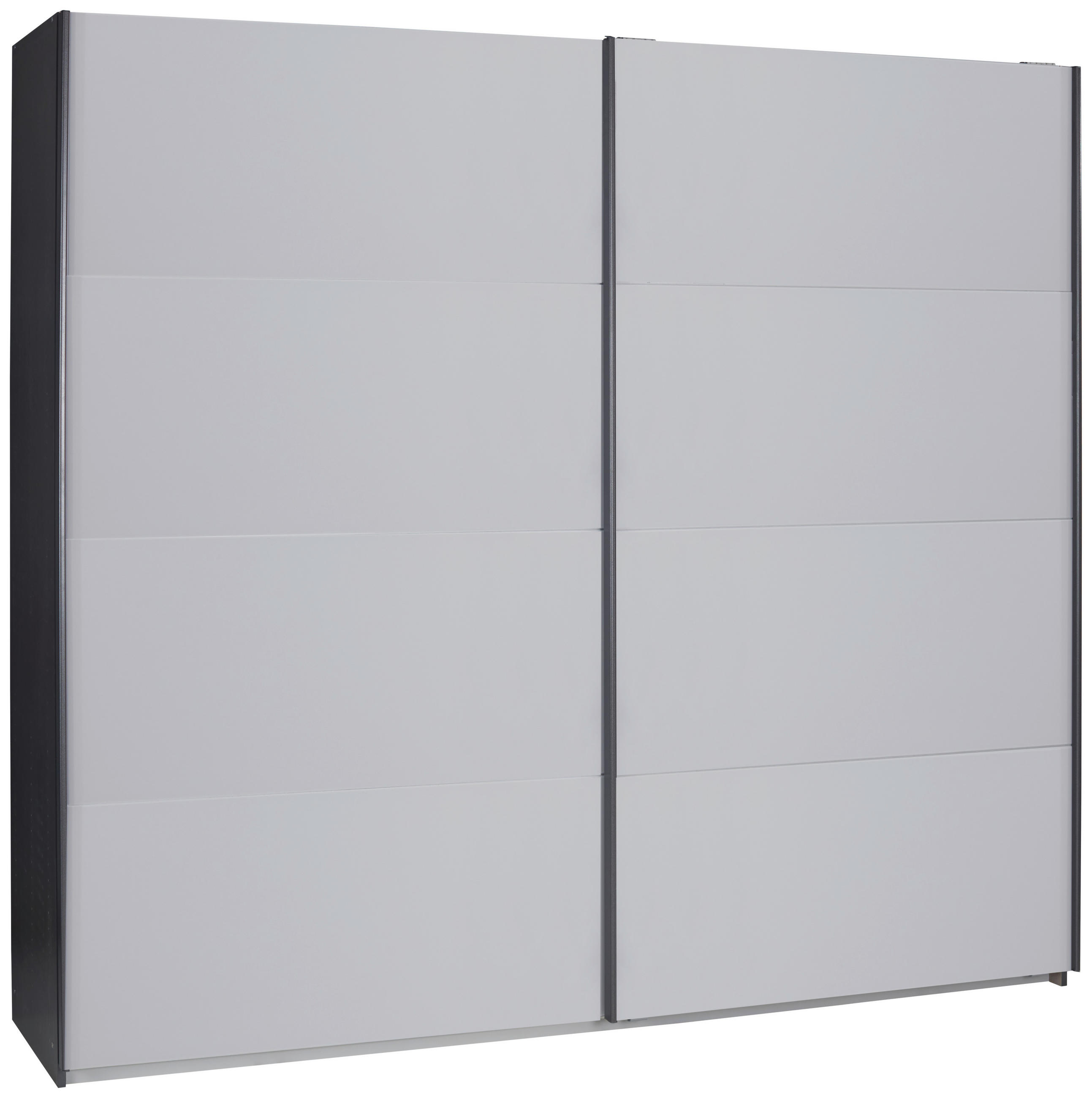Schwebetürenschrank Mit Glasfront 226cm Feldkirch Grau