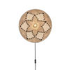 WANDLEUCHTE 45/6 cm   - Naturfarben/Weiß, Basics, Naturmaterialien (45/6cm) - Good & Mojo