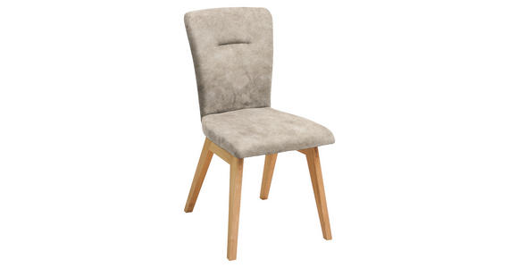 STUHL in Holz, Textil Naturfarben - Naturfarben, KONVENTIONELL, Holz/Textil (46/91/66cm) - Dieter Knoll
