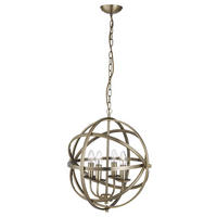 VISEČA SVETILKA  Orbit      46/116 cm      E14 - barve medenine, Design, kovina (46/116cm)