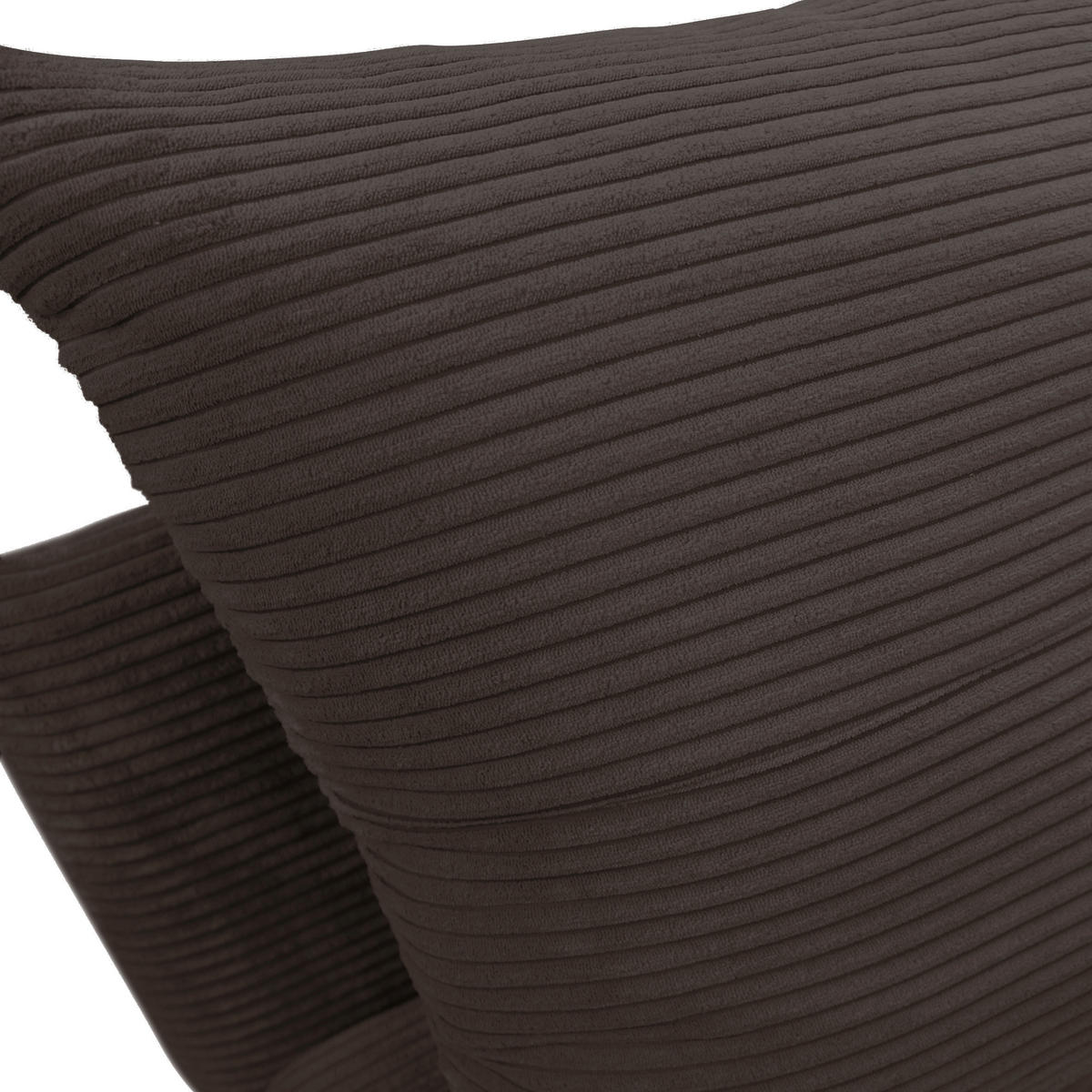 SCHLAFSOFA Cord Braun  - Schwarz/Braun, Design, Kunststoff/Textil (154/93/85cm) - MID.YOU