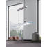 LED-HÄNGELEUCHTE - Chromfarben/Nickelfarben, KONVENTIONELL, Glas/Metall (64/150cm) LED-HÄNGELEUCHTE - Chromfarben/Nickelfarben, KONVENTIONELL, Glas/Metall (64/150cm)