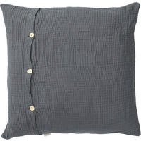 POTAH NA POLŠTÁŘ  60/60 cm - šedá, Basics, textil (60/60cm) - Svanefors