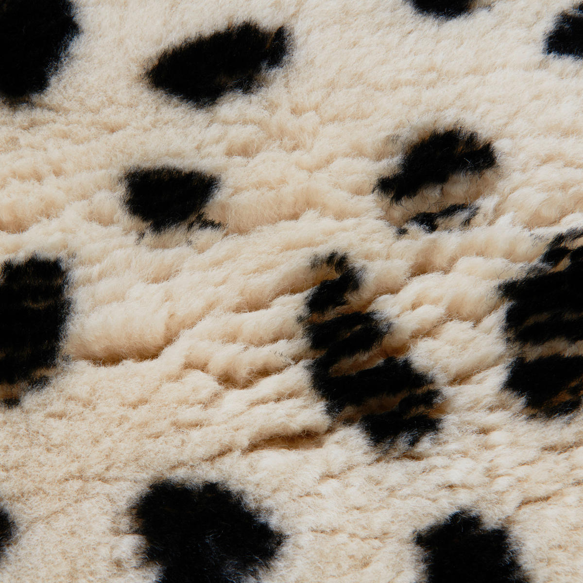 FELLSACK  - Schwarz/Weiß, Basics, Textil (43/75cm) - Jimmylee