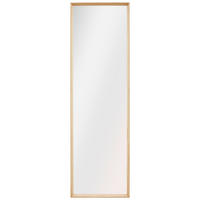 WANDSPIEGEL 42,5/142,5/4 cm    - Eichefarben, Design, Glas/Holz (42,5/142,5/4cm)