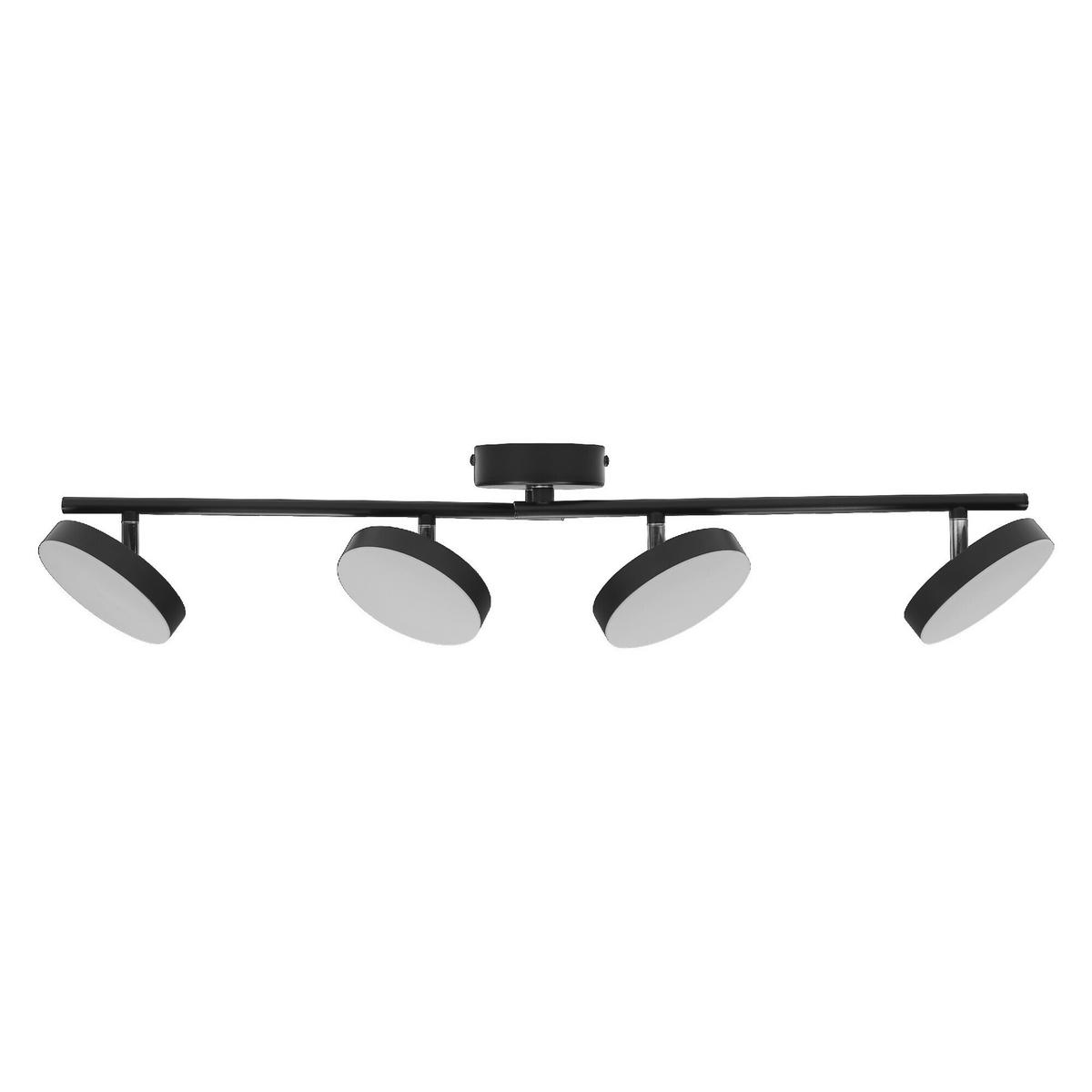 LED-STRAHLER 81/12/11,9 cm   - Schwarz, Basics, Metall (81/12/11,9cm) - Osram
