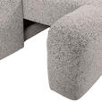 Ecksofa mit Funktion Grau Flachgewebe Zierkissen, Rückenkissen, Bettkasten, Schlaffunktion, Rücken echt, Liegefläche im Originalstoff  - Schwarz/Grau, KONVENTIONELL, Kunststoff/Textil (277/190cm) - Carryhome