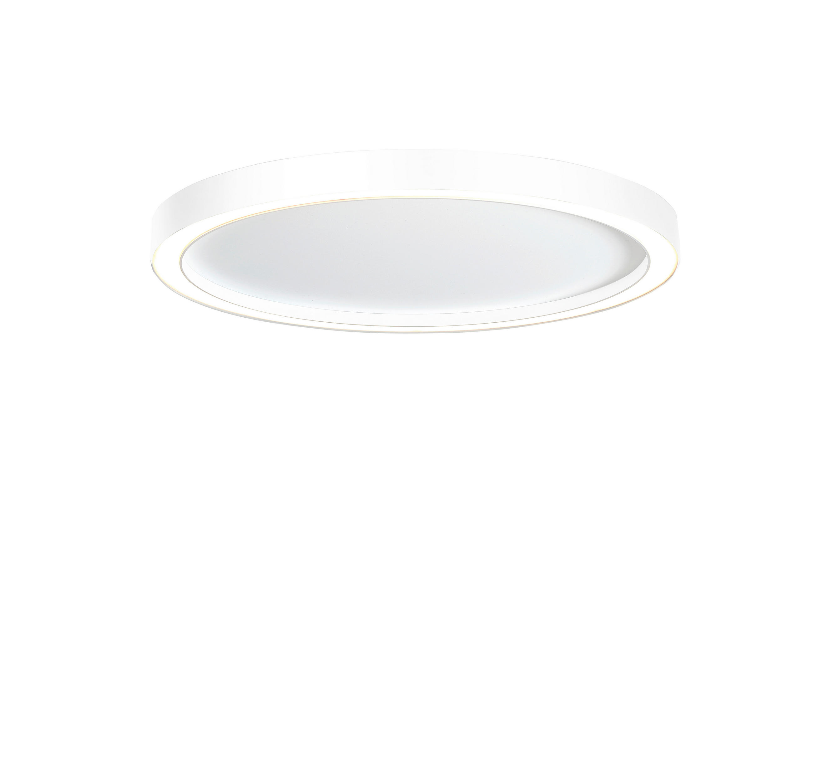 LED-DECKENLEUCHTE 55/4 cm    - Weiß, Design, Metall (55/4cm) - BOPP