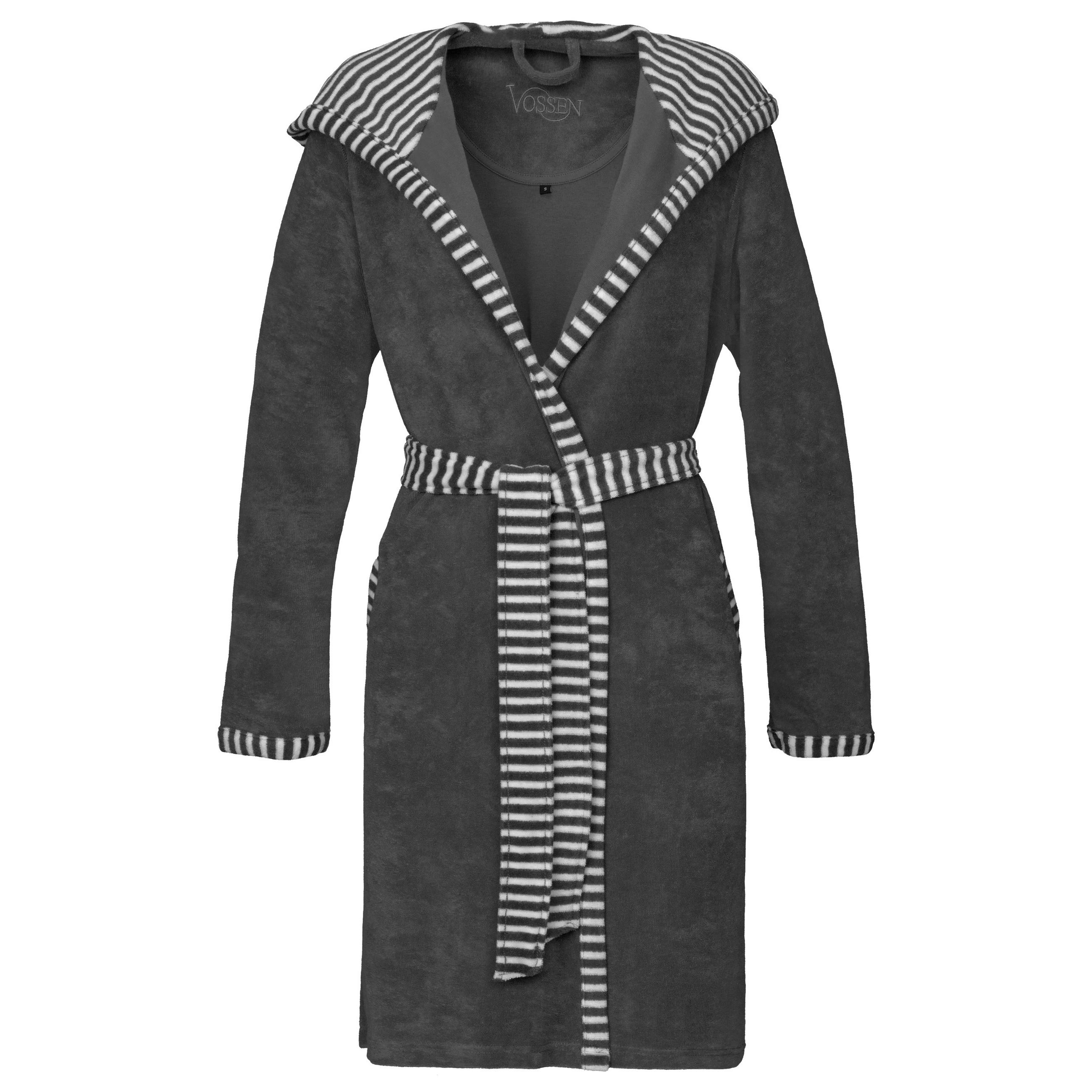 BADEMANTEL M Damen  - Grau, Basics, Textil (Mnull) - Vossen