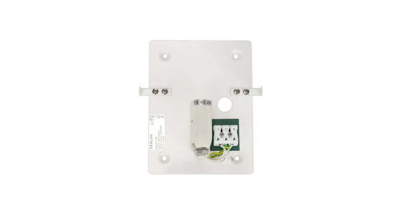 WANDLEUCHTE 19,5/9,5/19,5 cm - Opal, KONVENTIONELL, Glas/Metall (19,5/9,5/19,5cm) - Novel
