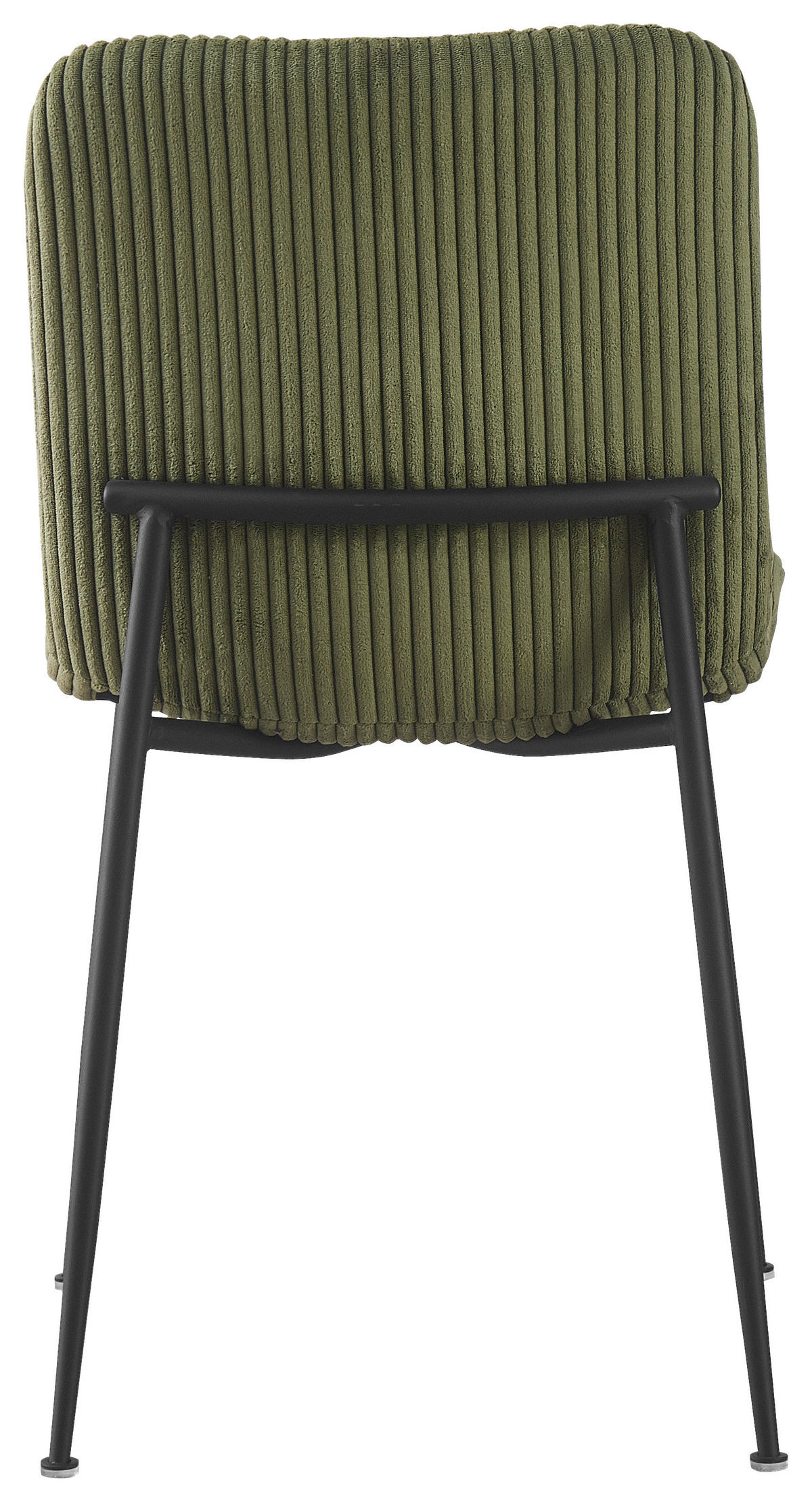 STOL, kovina, tekstil zelena  - črna/zelena, Design, kovina/tekstil (43/83/56cm) - Xora