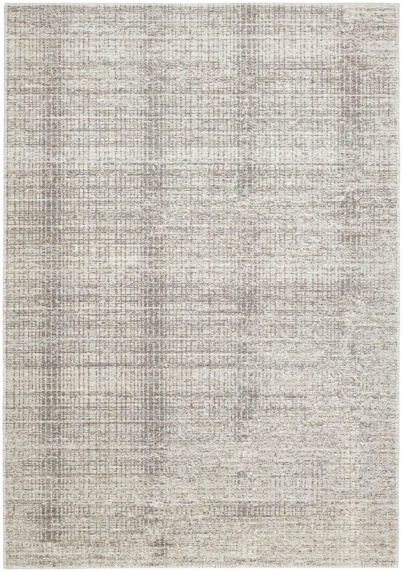 Musterring Flachwebeteppich Plains Creme, Beige 160x230 cm