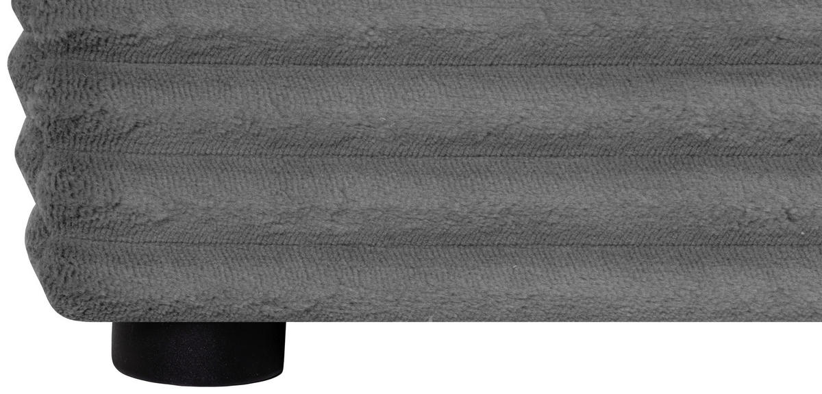 BOXBETT 140/200 cm  in Grau  - Schwarz/Grau, Trend, Kunststoff/Textil (140/200cm) - Boxxx
