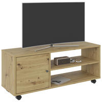 TV-ELEMENT hrast artisan  - antracit/hrast artisan, Basics, umetna masa/leseni material (100/42/33,5cm) - Boxxx