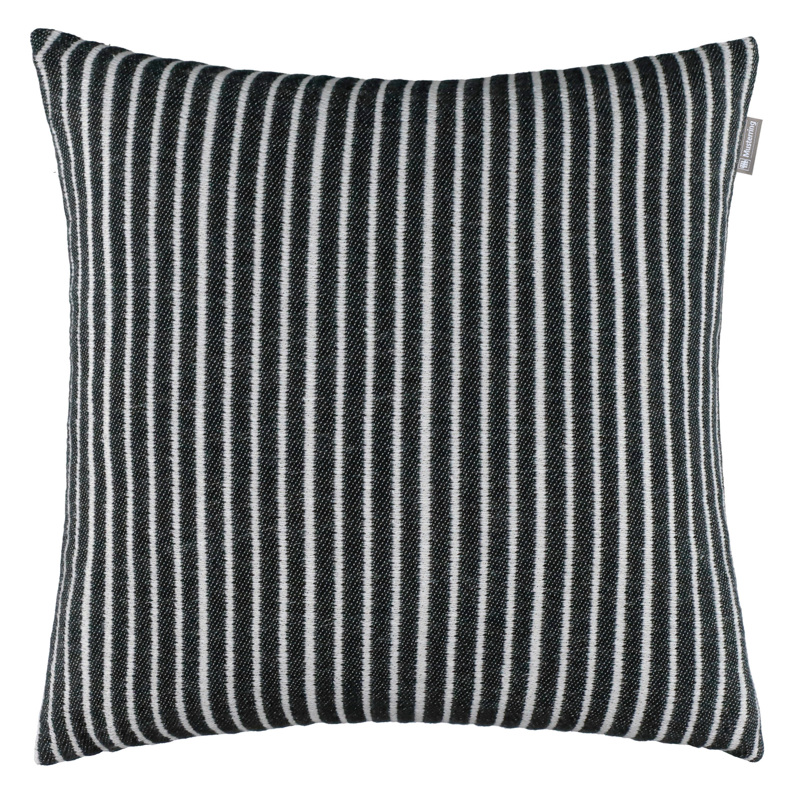 KISSENHÜLLE JustB! by Bettina Zimmermann 45/45 cm  - Schwarz/Naturfarben, Design, Textil (45/45cm) - Musterring