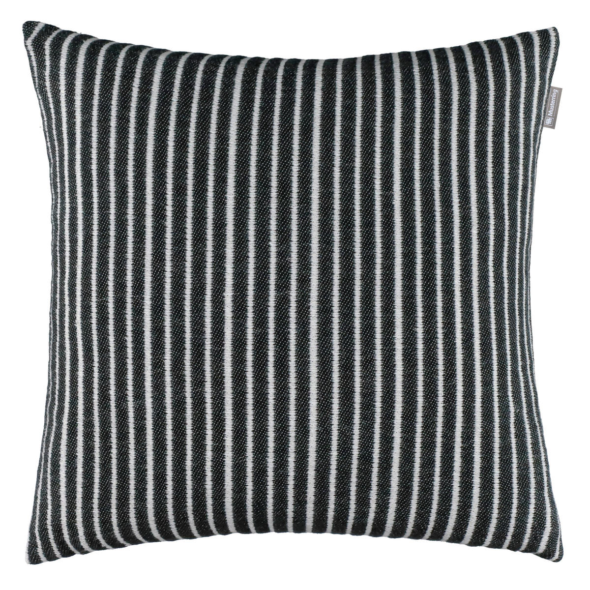 KISSENHÜLLE JustB! by Bettina Zimmermann 45/45 cm  - Schwarz/Naturfarben, Design, Textil (45/45cm) - Musterring