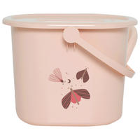 PELENKATARTÓ VÖDÖR - fáradtrózsaszín, Basics, műanyag (36,5/32/28cm) - Bebe Jou