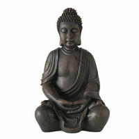 BUDDHA - tmavě hnědá, Basics, plast (30/27/50cm)