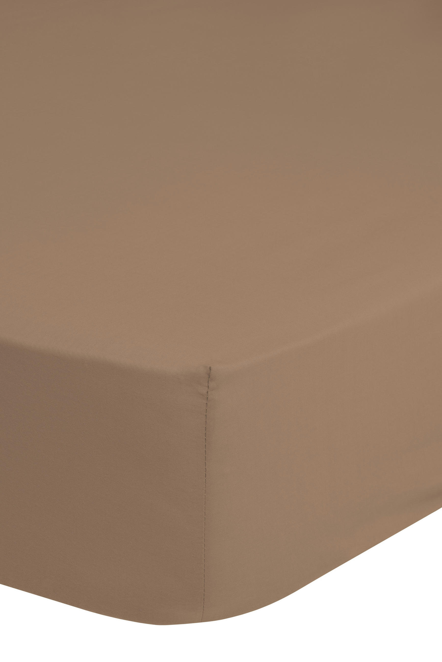 SPANNBETTTUCH Good Morning Jersey uni Jersey  - Sandfarben, Basics, Textil (200/220cm) - MID.YOU