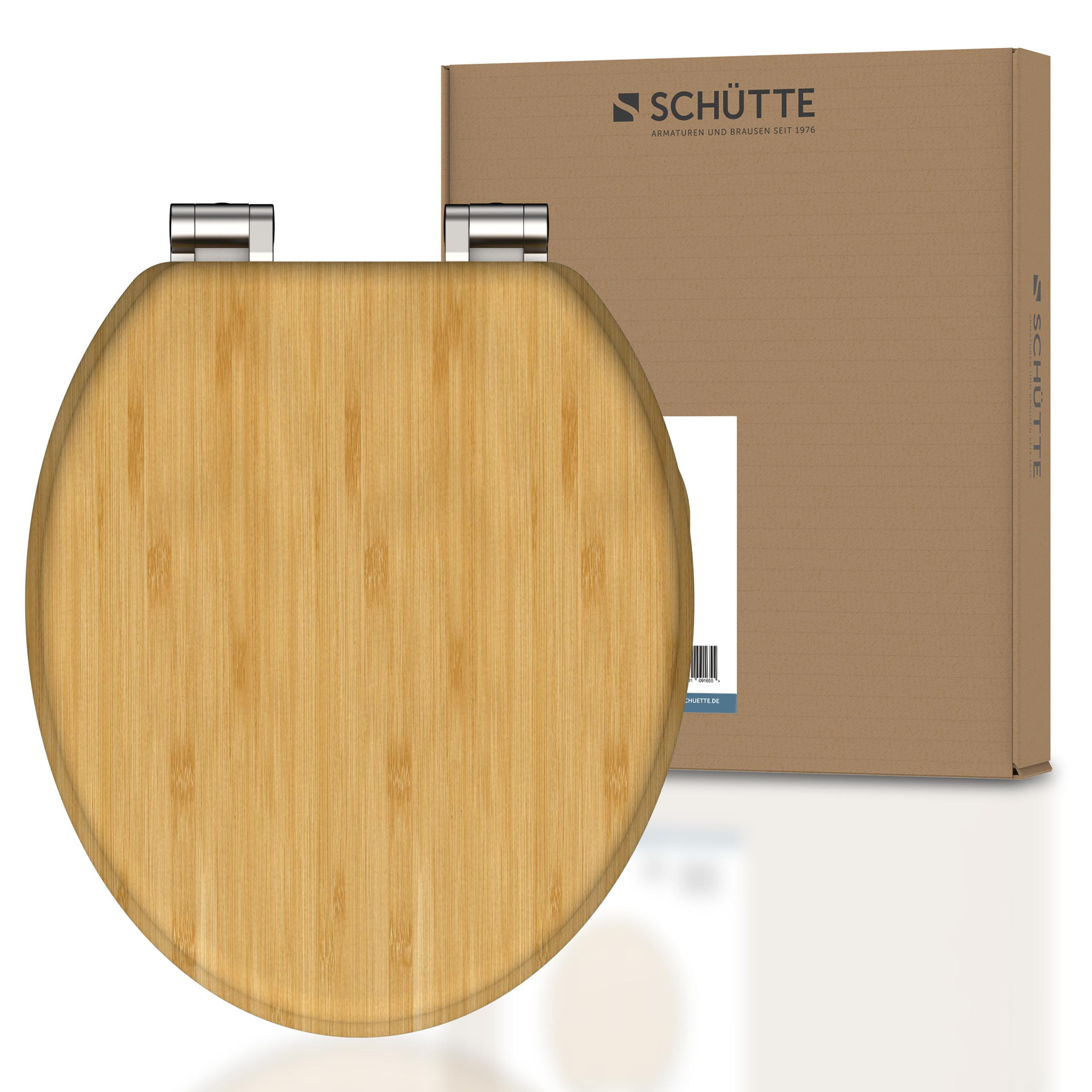 Wc-sitz Naturfarben Bamboo B: 42,5 Cm