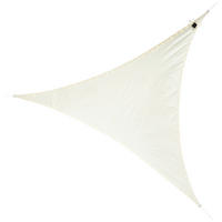 GARTENSONNENSEGEL - Beige, Trend, Kunststoff (360cm)