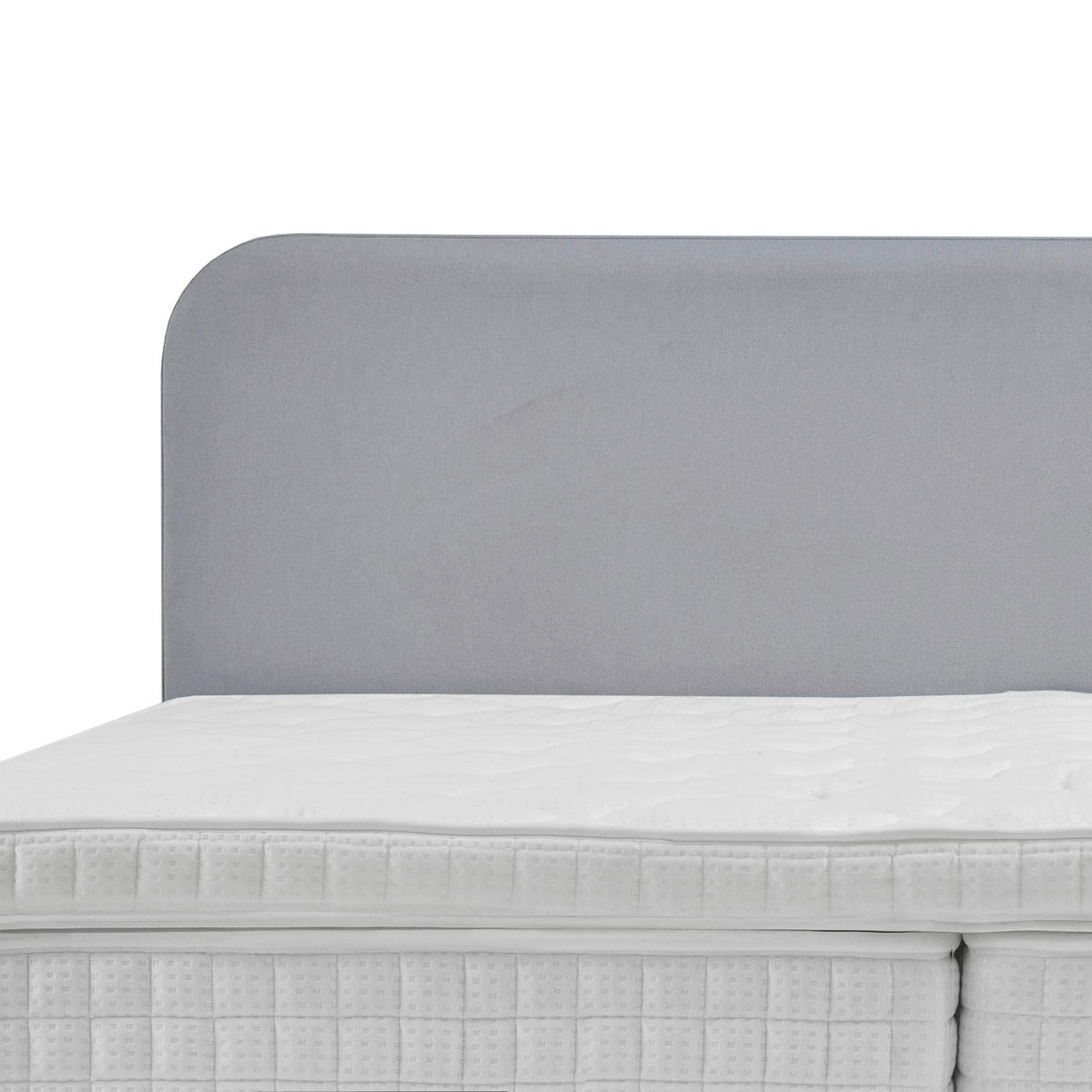 POSTEL BOXSPRING, 180/210 cm, světle šedá - černá/světle šedá, Moderní, kov/kompozitní dřevo (180/210cm) - MID.YOU