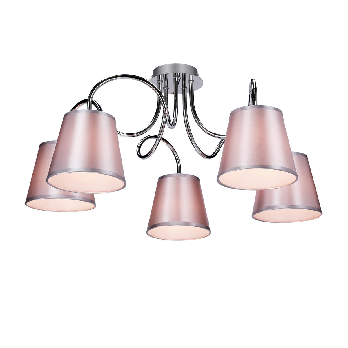 TAKLAMPA Luk 70/70/36 cm  - kromfärg, Klassisk, metall/plast (70/70/36cm)
