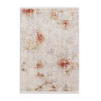 WEBTEPPICH 80/150 cm Gravina Beige, Rot  - Beige/Rot, Design, Textil (80/150cm) - Novel