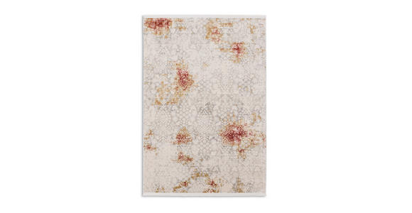 WEBTEPPICH 200/290 cm Gravina Rot, Beige  - Beige/Rot, Design, Textil (200/290cm) - Novel