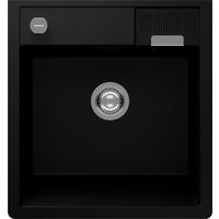 SPÜLE KALM100MNGT  - Schwarz, Basics, Stein (71/68/40,5cm) - Schock